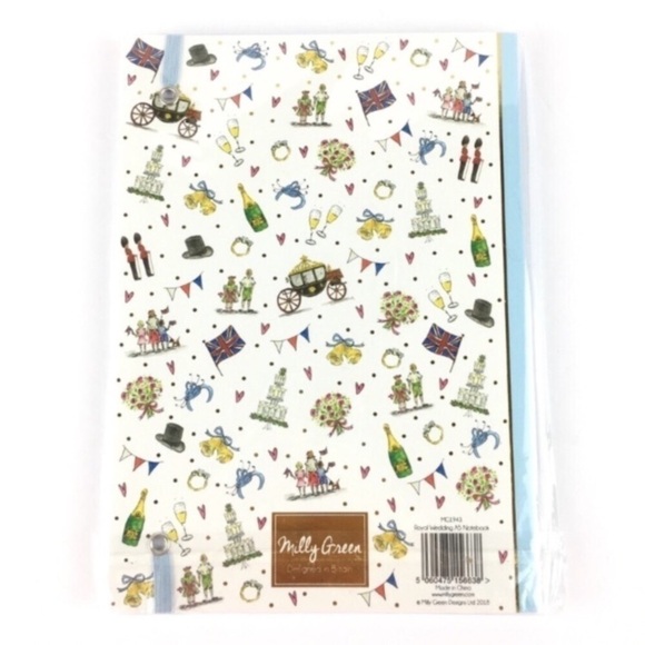 Royal Wedding Journal Prince Harry & Meghan 
A5 Lined Undated Pages Notebook NWT - Picture 3 of 5